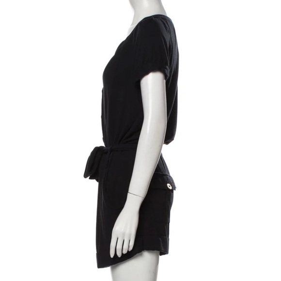 DIANE VON FURSTENBERG Tied-Waist Jersey Romper - Picture 2 of 13
